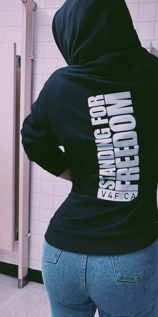 V4F Hoodie "Standing for Freedom" (Fundraising)