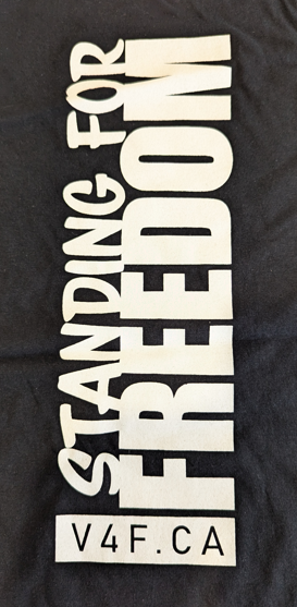 Women's V4F Racerback Tank "Standing for Freedom"