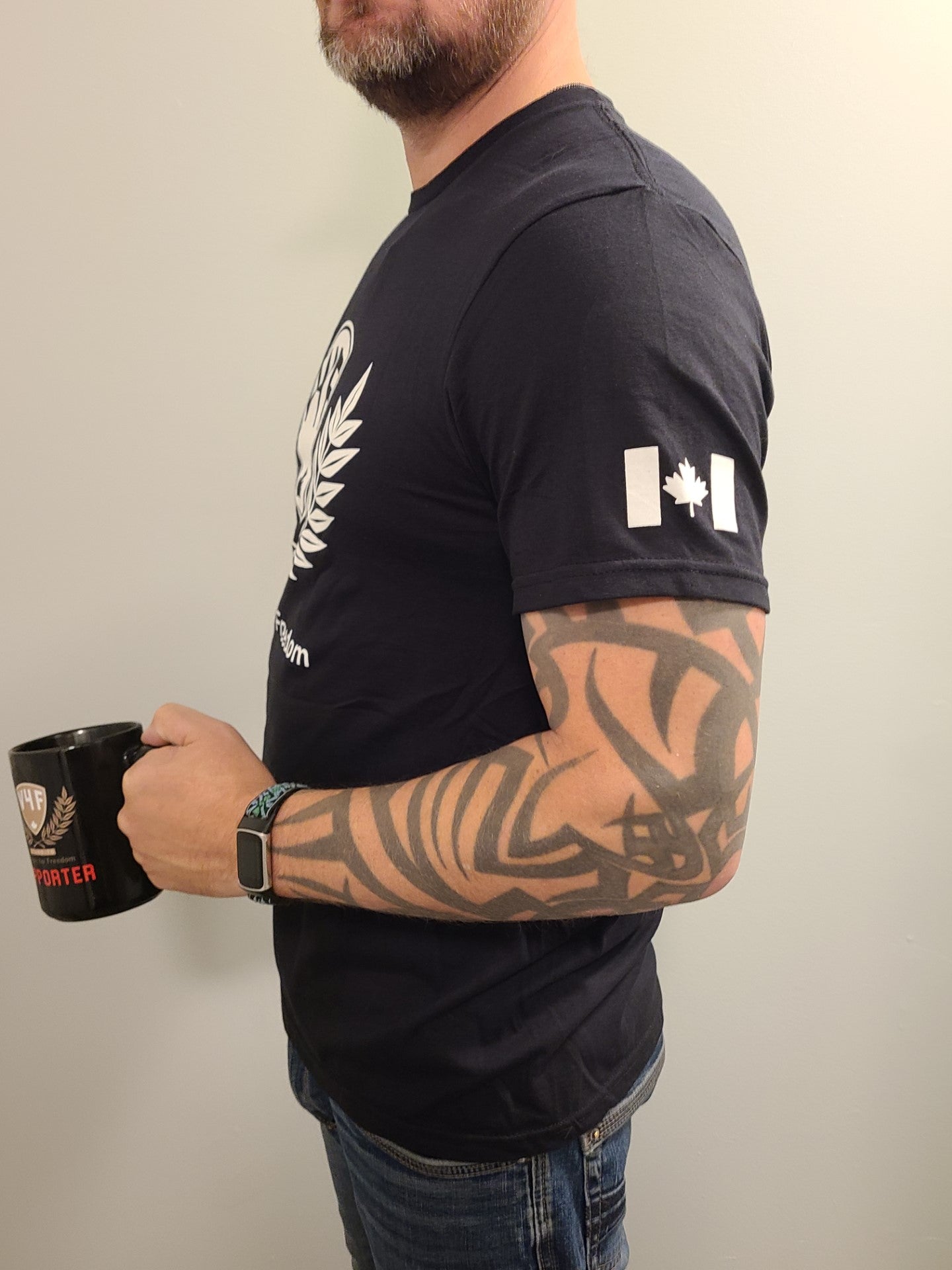 V4F T-Shirt "Standing for Freedom" (Fundraising)