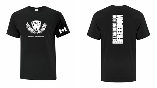 V4F T-Shirt "Standing for Freedom"