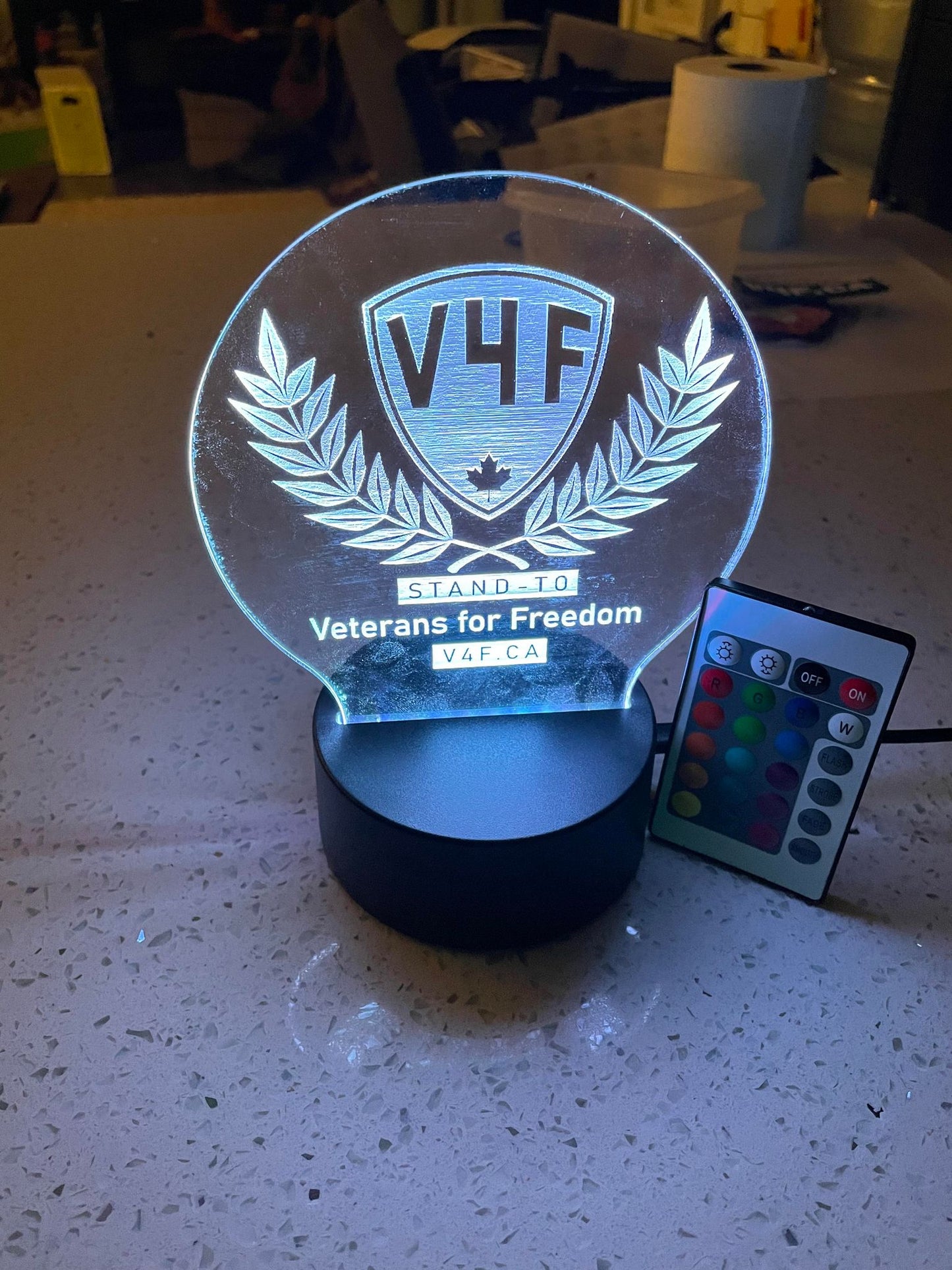 Veterans For Freedom LED Light