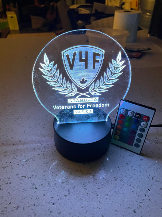 Veterans For Freedom LED Light