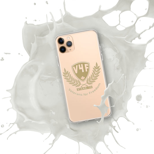 V4F Branded Clear Case for iPhone®