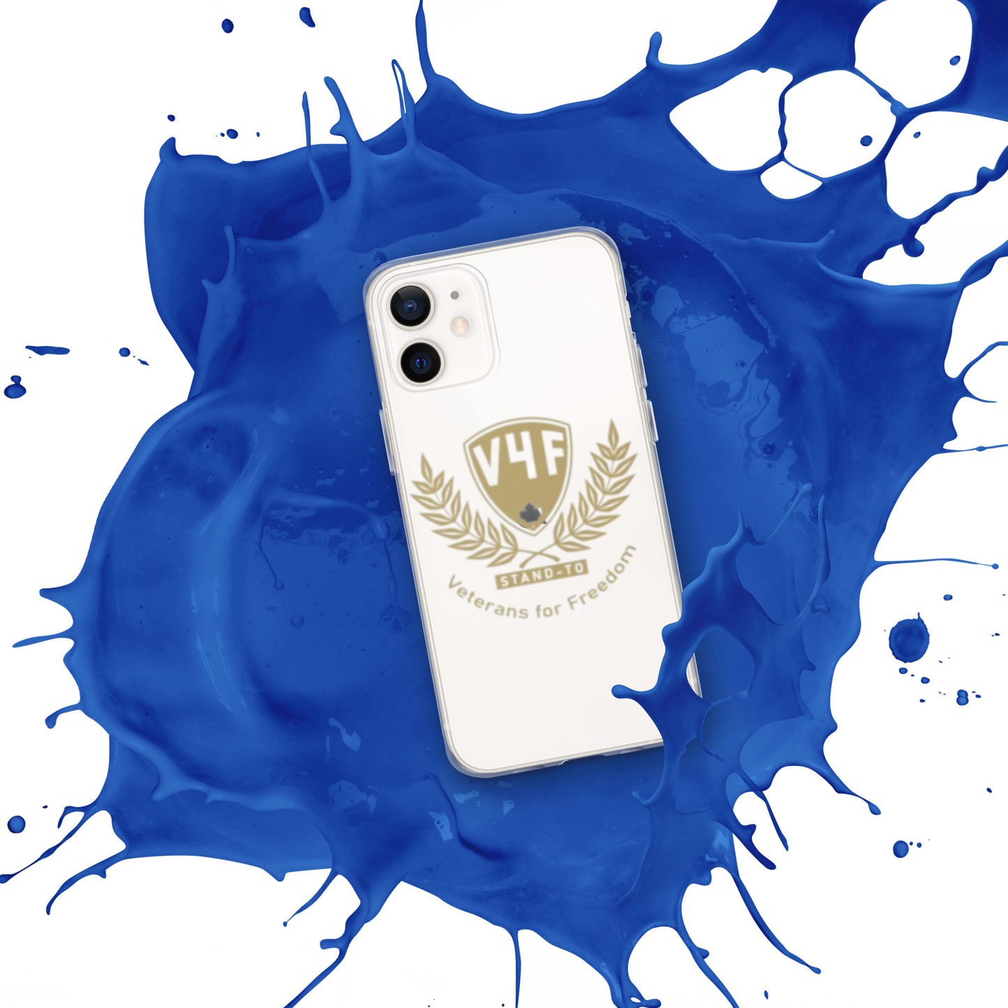V4F Branded Clear Case for iPhone®