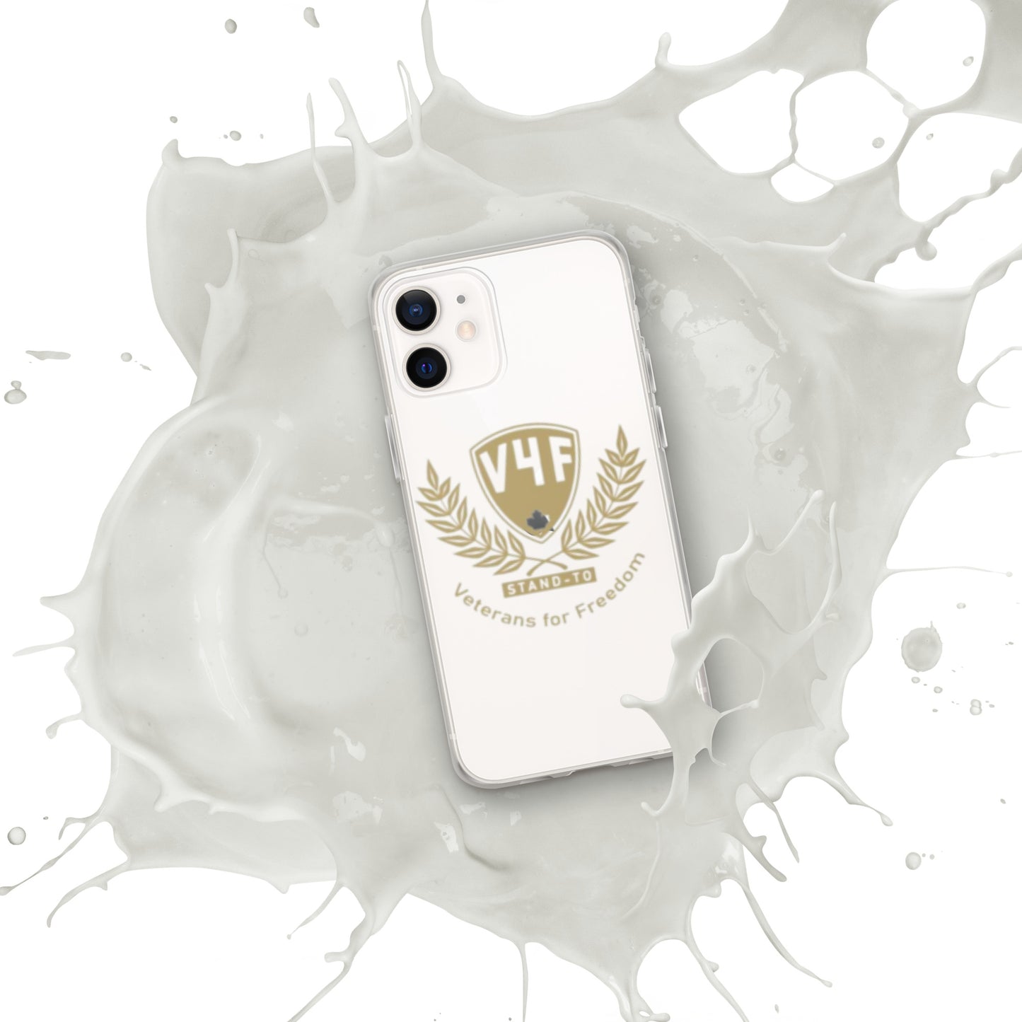 V4F Branded Clear Case for iPhone®