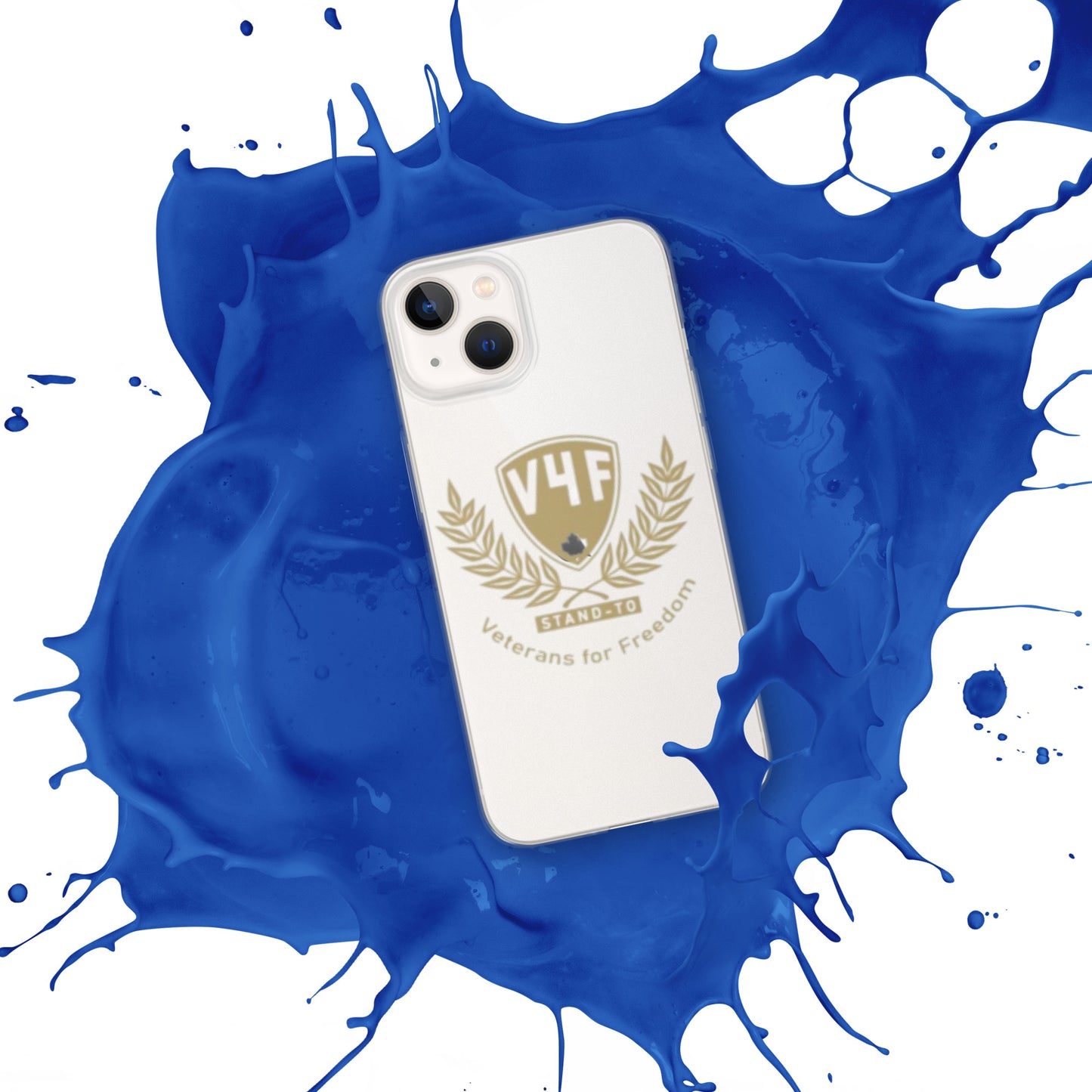 V4F Branded Clear Case for iPhone®