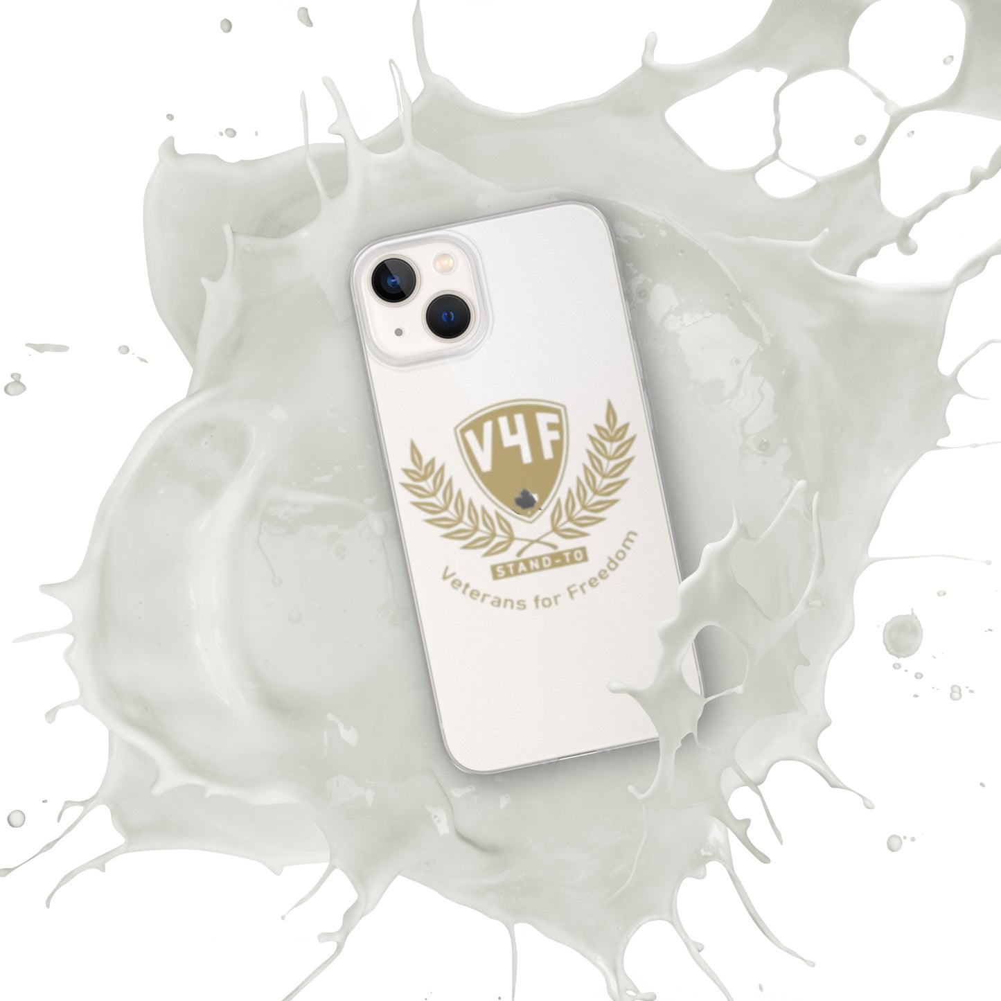 V4F Branded Clear Case for iPhone®