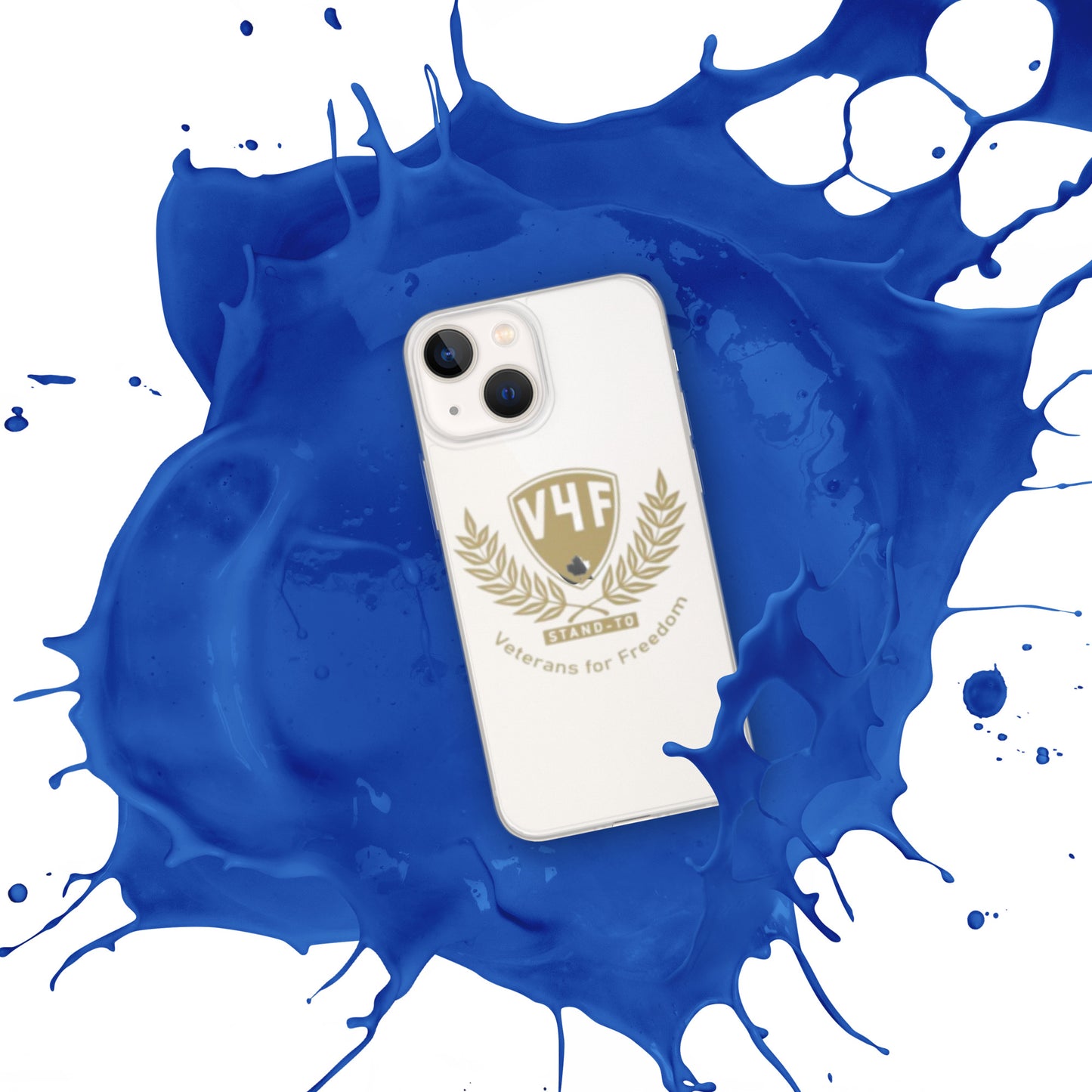 V4F Branded Clear Case for iPhone®