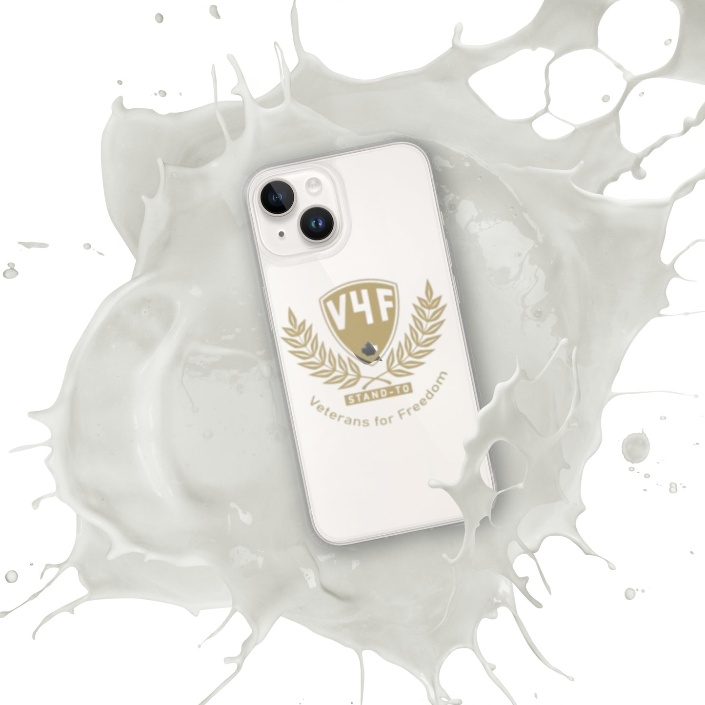 V4F Branded Clear Case for iPhone®