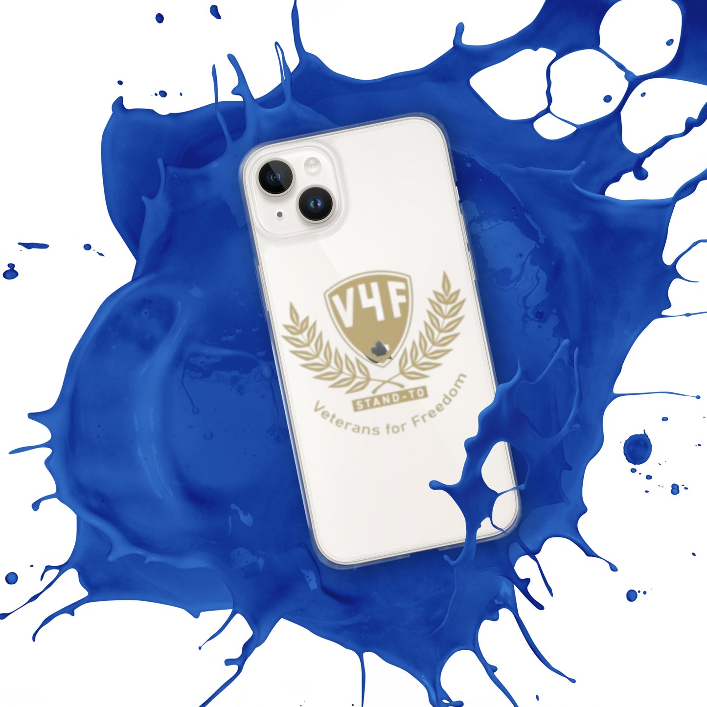 V4F Branded Clear Case for iPhone®