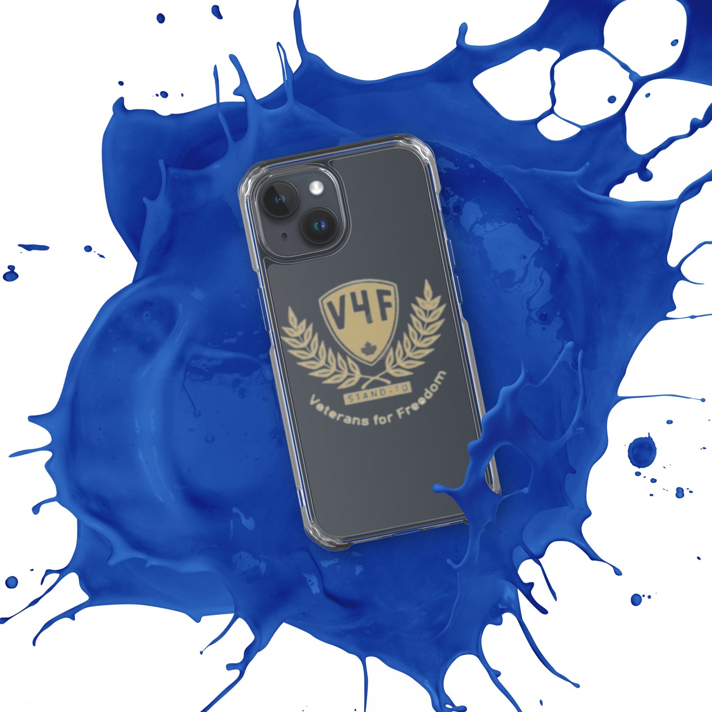 V4F Branded Clear Case for iPhone®