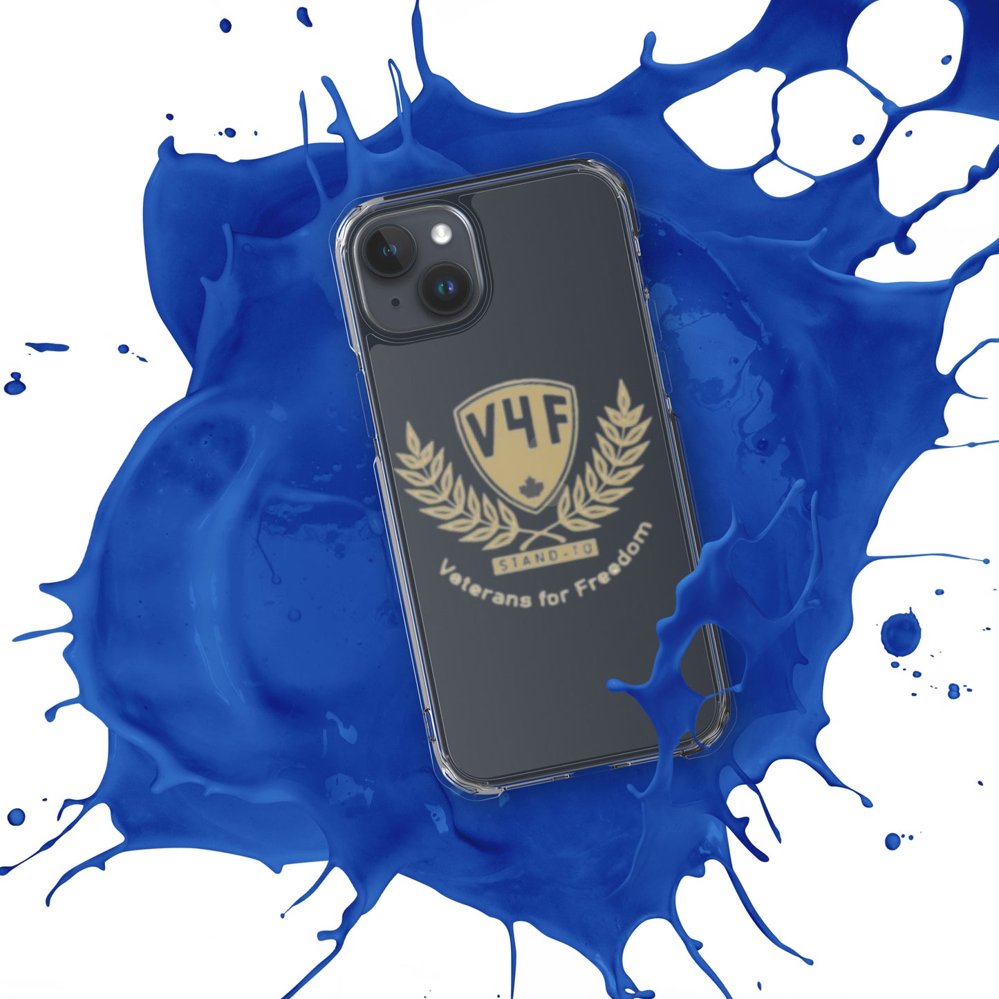 V4F Branded Clear Case for iPhone®