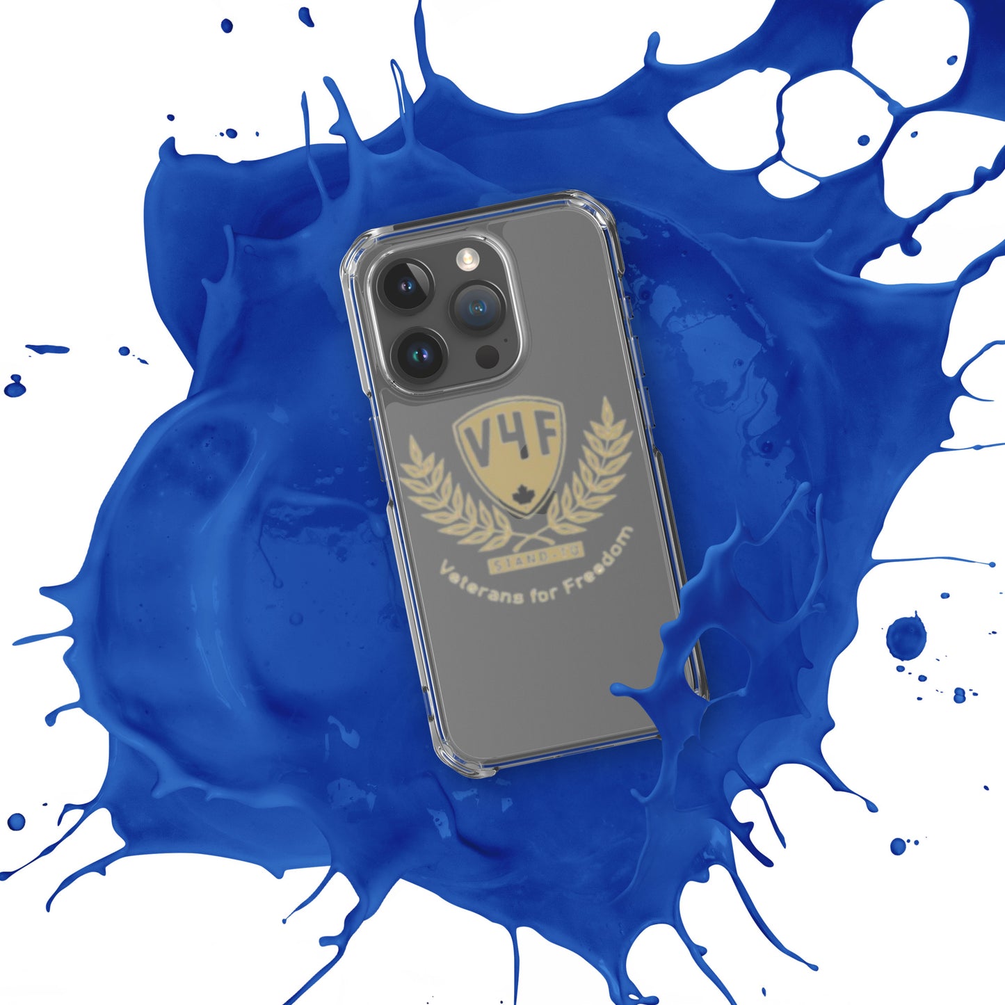 V4F Branded Clear Case for iPhone®