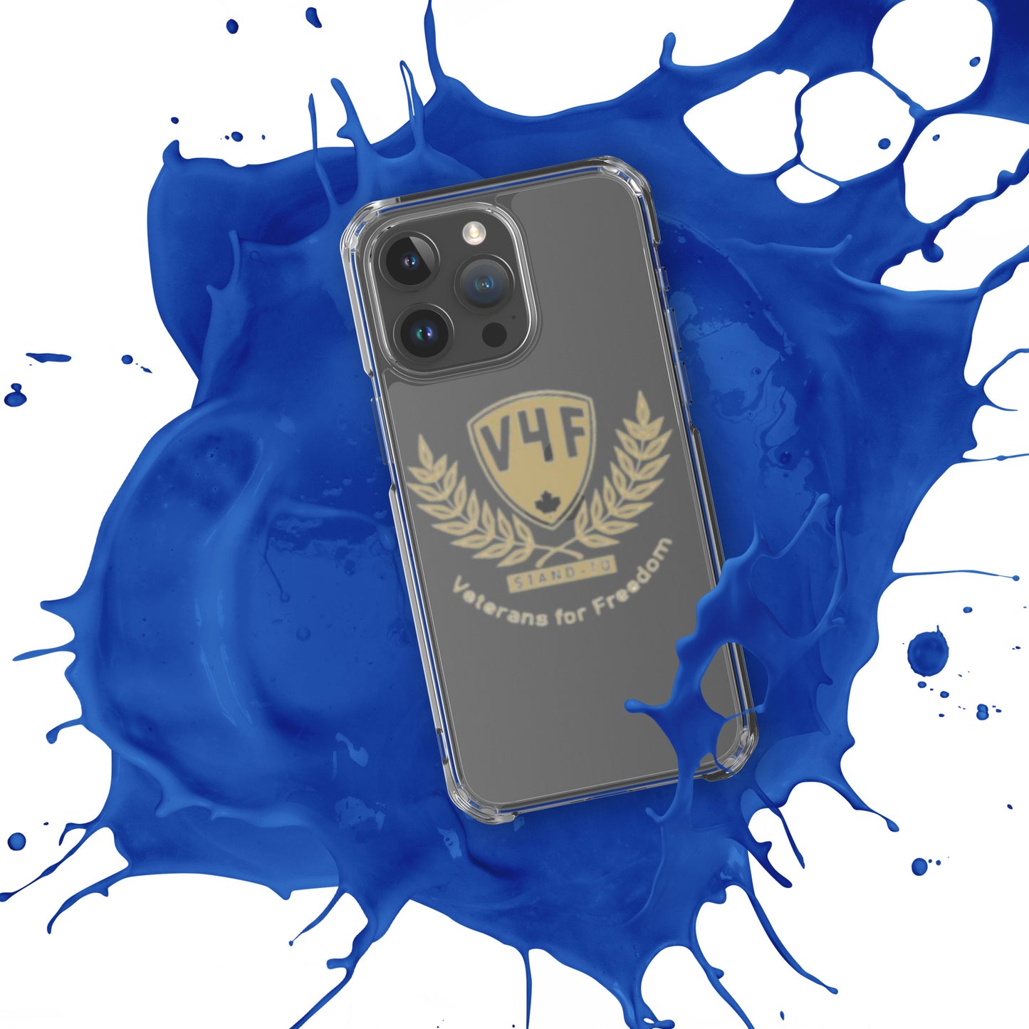 V4F Branded Clear Case for iPhone®