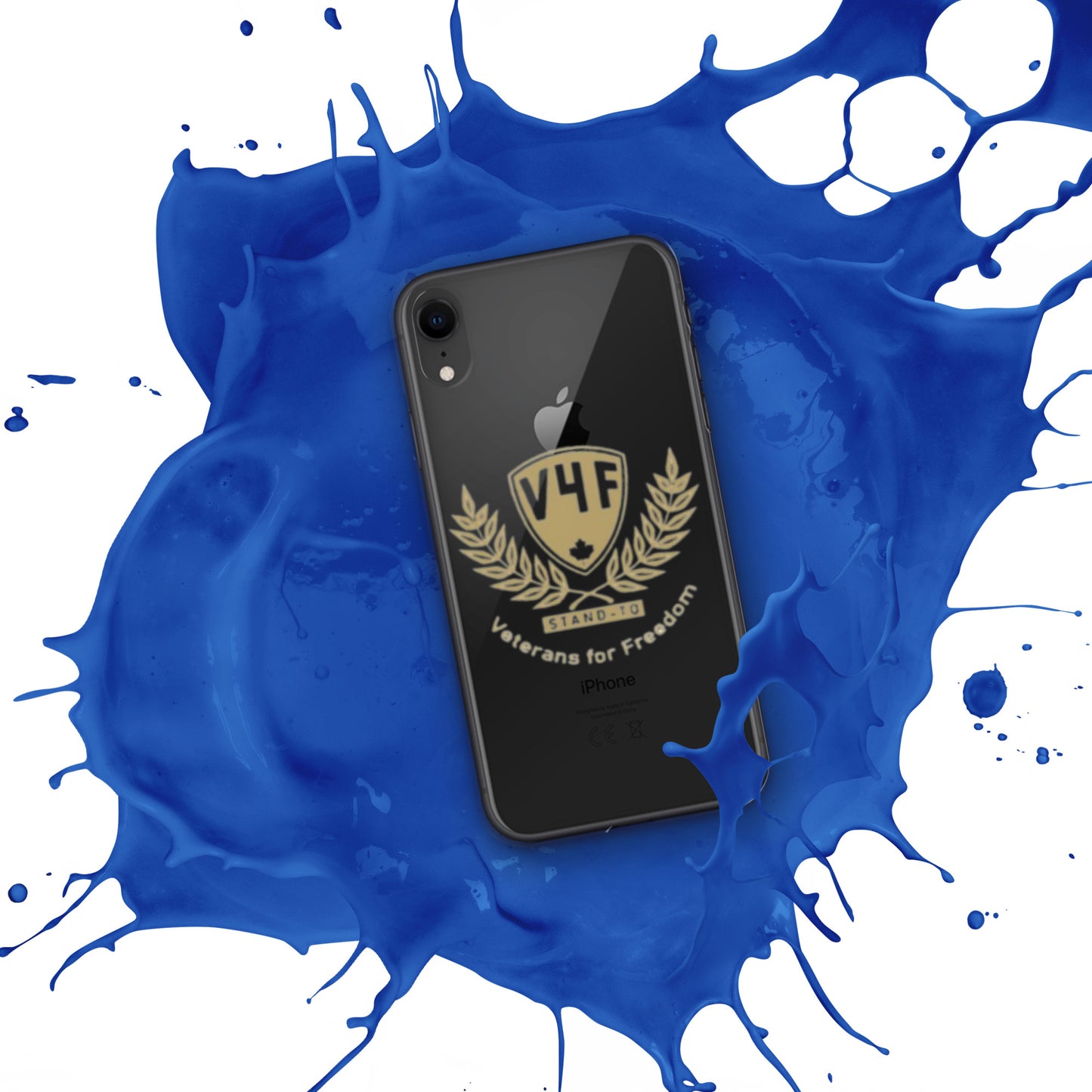 V4F Branded Clear Case for iPhone®