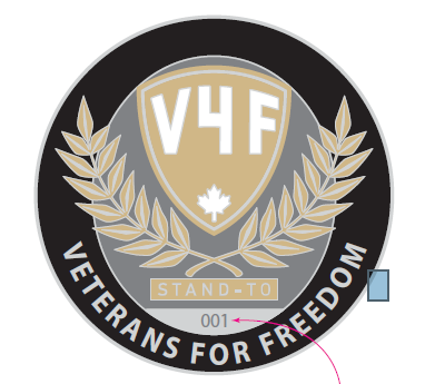 V4F Challenge Coin with Member Number (Veteran only)