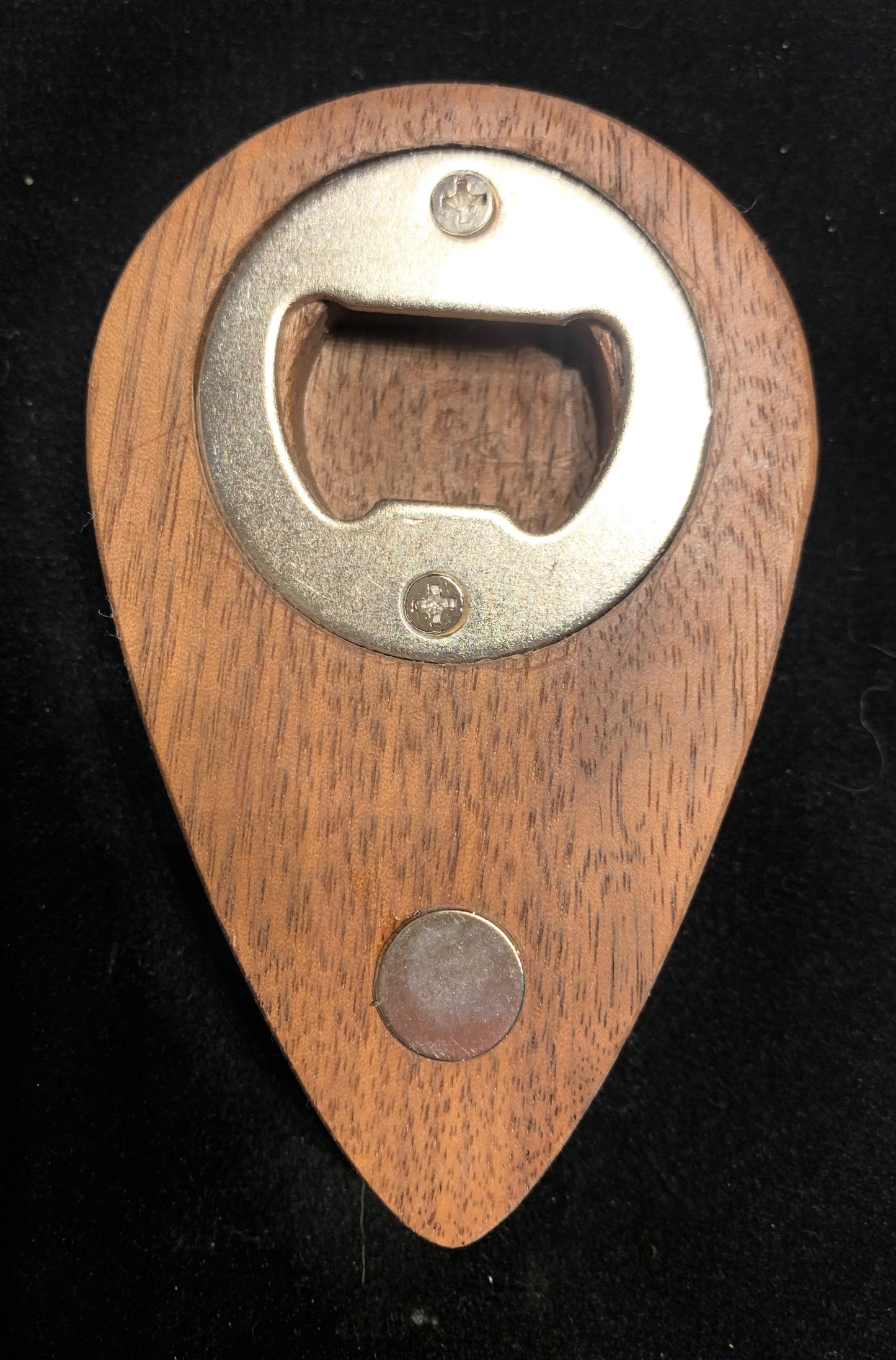 Wooden V4F hand crafted bottle opener
