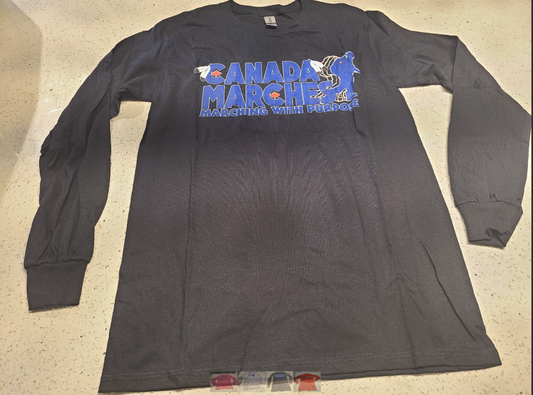 Long Sleeve "Canada Marches" Shirt (Limited Supply)
