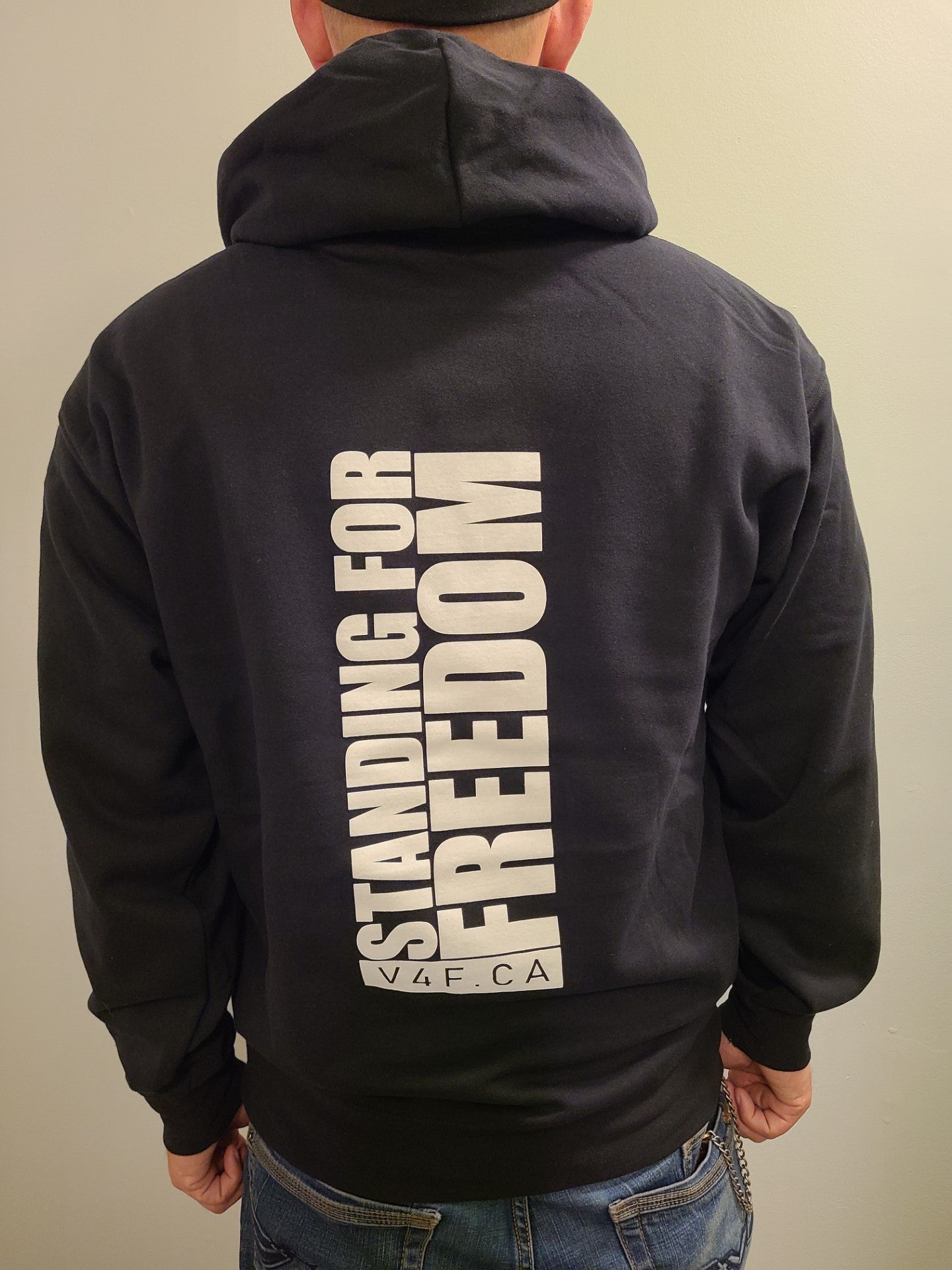 V4F Hoodie "Standing for Freedom" (fundraising)