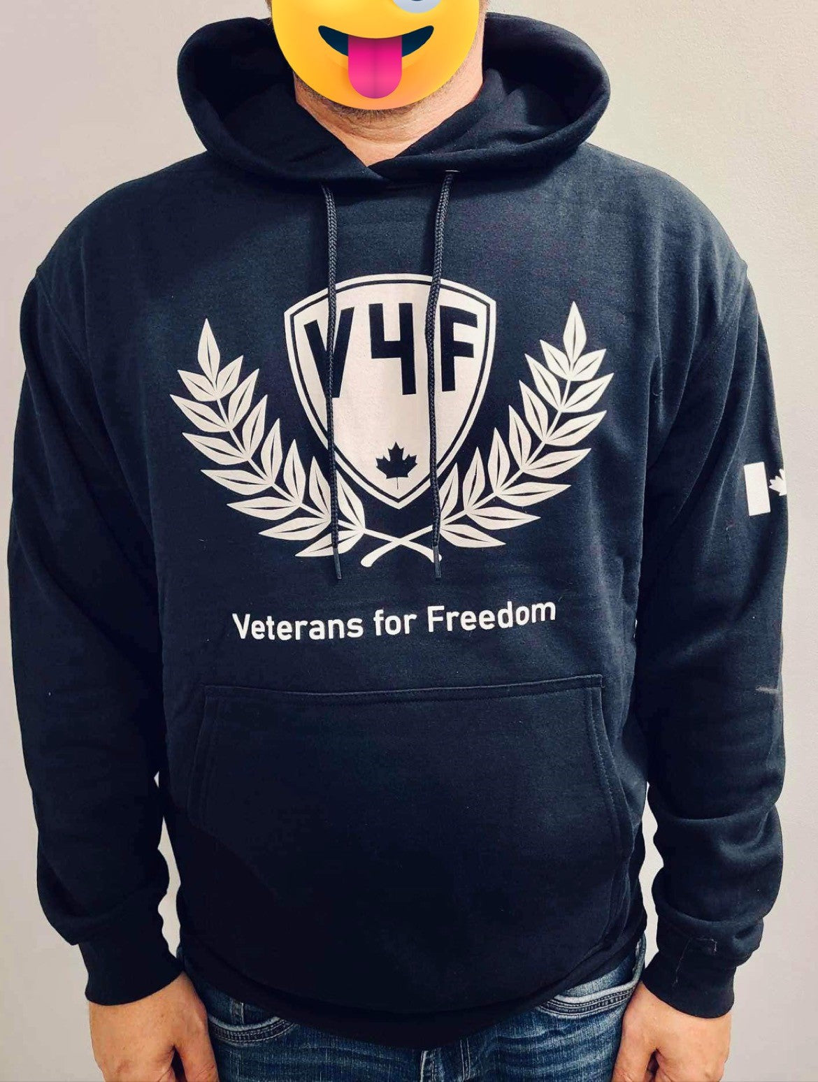 V4F Hoodie "Standing for Freedom" (fundraising)