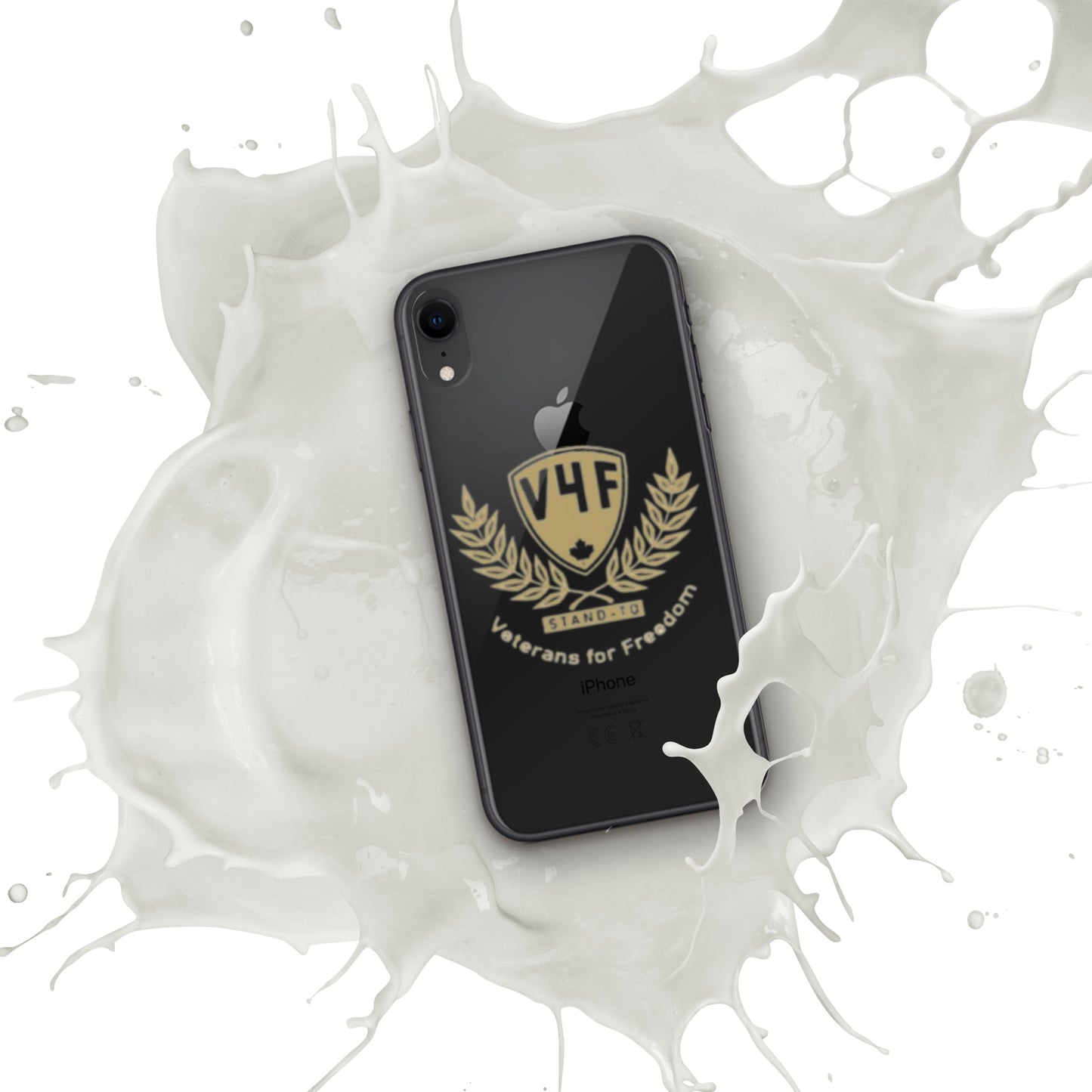 V4F Branded Clear Case for iPhone®