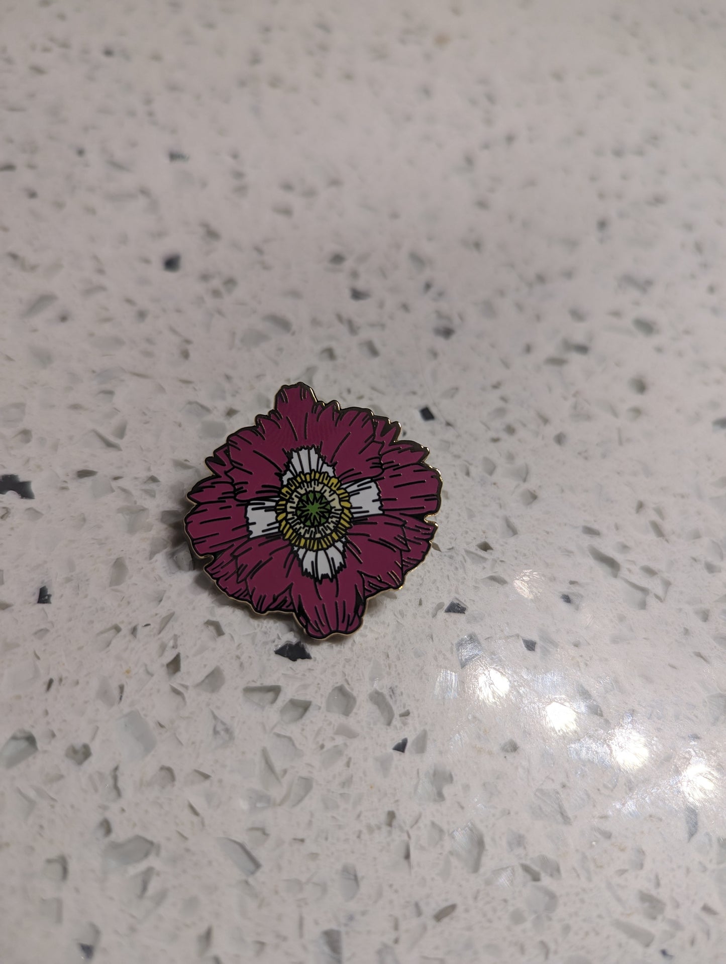 Afghan Memorial Flower (AMF) Pin